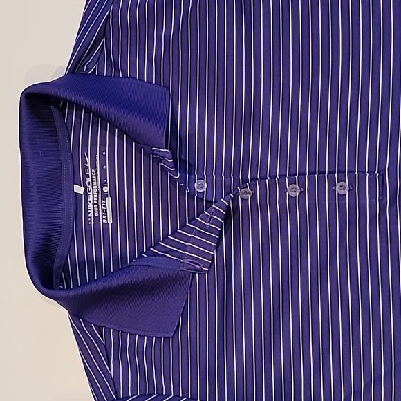 Nike Golf Tour Performance Polo Shirt Purple Large - Picture 4 of 9